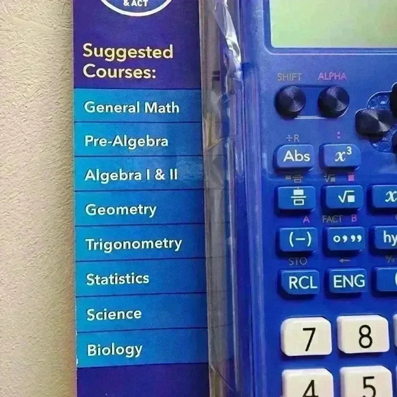 CASIO FX-300ES PLUS-BU Scientific Calculator Natural Textbook Display Blue - Picture 5 of 10